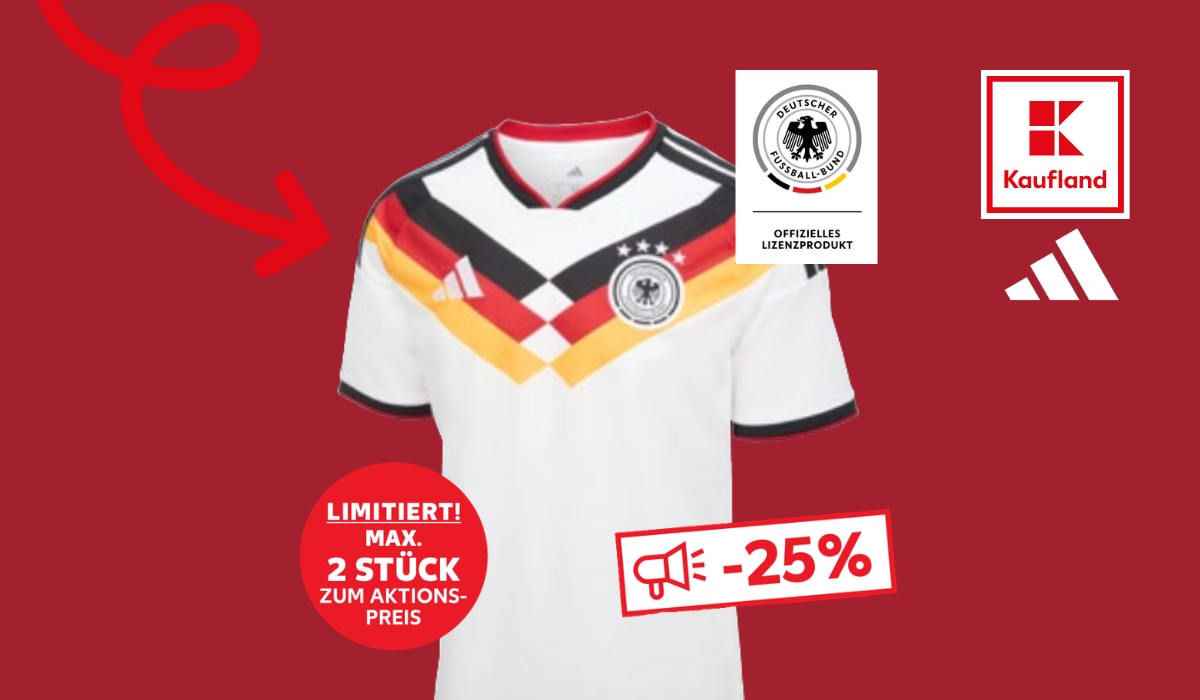 WM-Knaller im Anflug: Kaufland bietet DFB-Heimtrikot zum Hammerpreis!