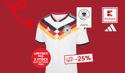 DFB Trikot WM 2026 bei Kaufland mit Logo und Rabatt
