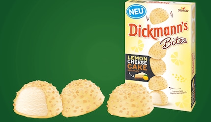 Dickmanns Bite Lemon Cheesecake Packung 