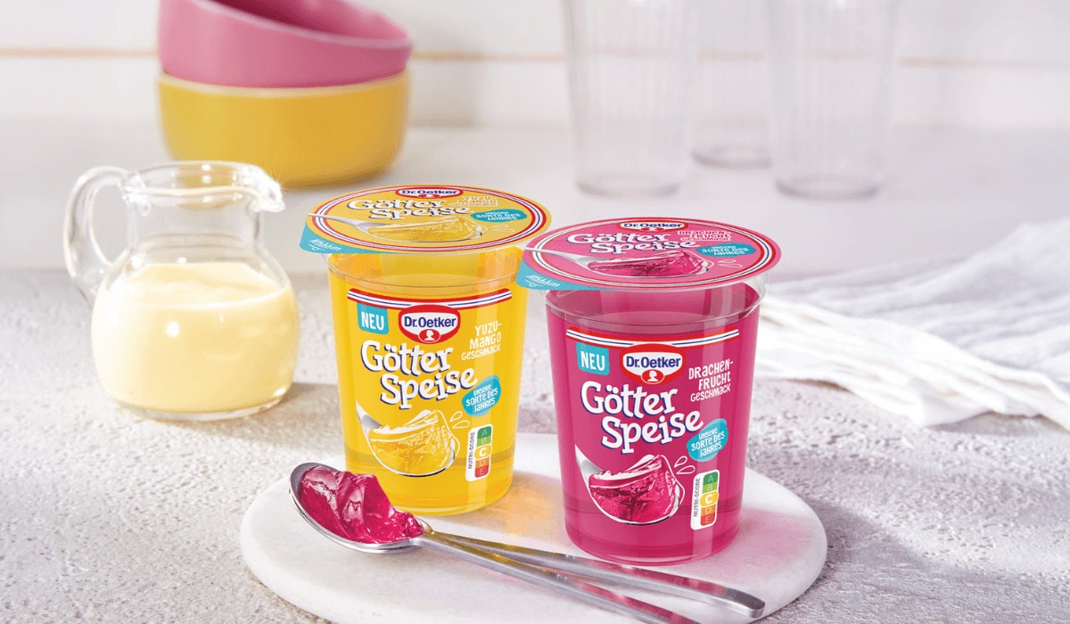 Dr. Oetker Götterspeise Sorten des Jahres