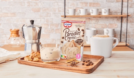 Dr. Oetker Paradies Creme des Jahres 2025 Cappuccino Style