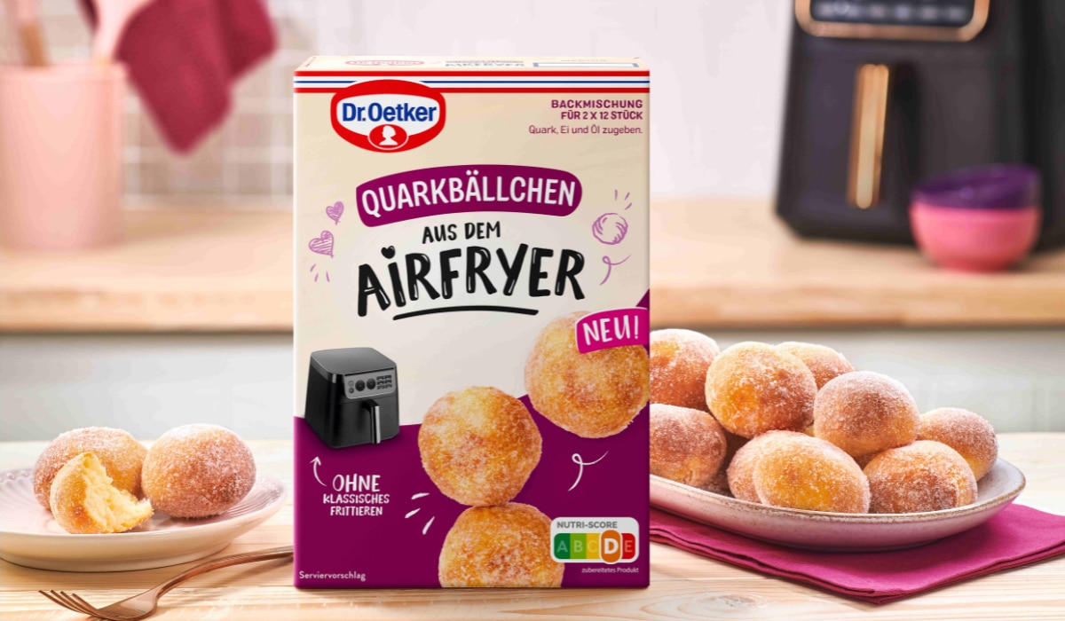 Dr. Oetker Quarkballchen für Airfryer