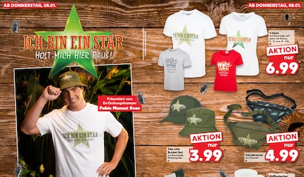 Dschungelcamp Kollektion bei Kaufland ab dem 08.01.2026