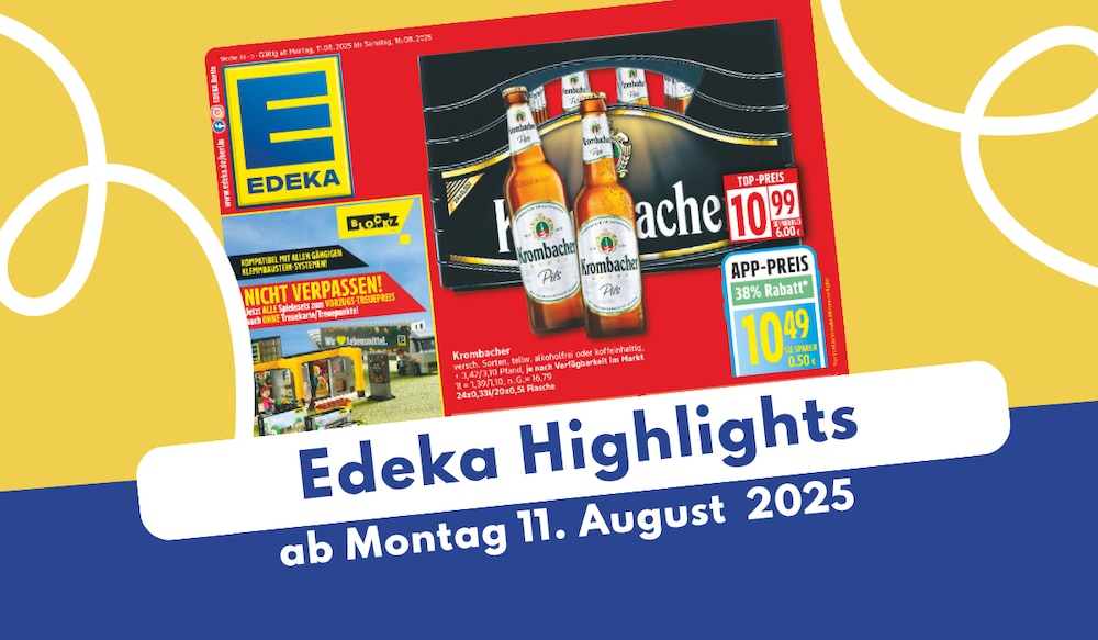 EDEKA Prospekt 11.08.2025
