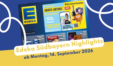 EDEKA Südbayern Prospekt 14.09.2026