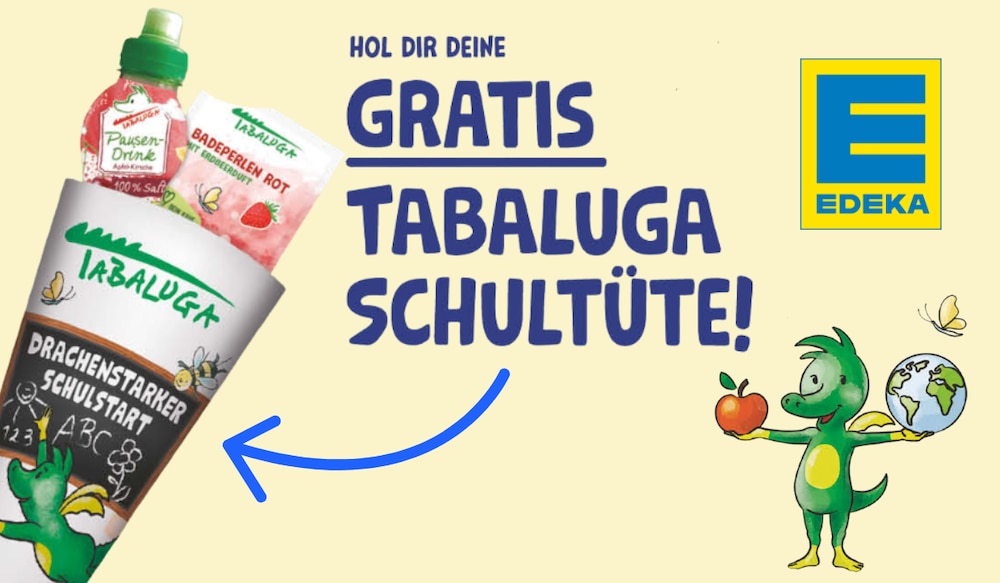EDEKA Tabaluga Schultüte 2026