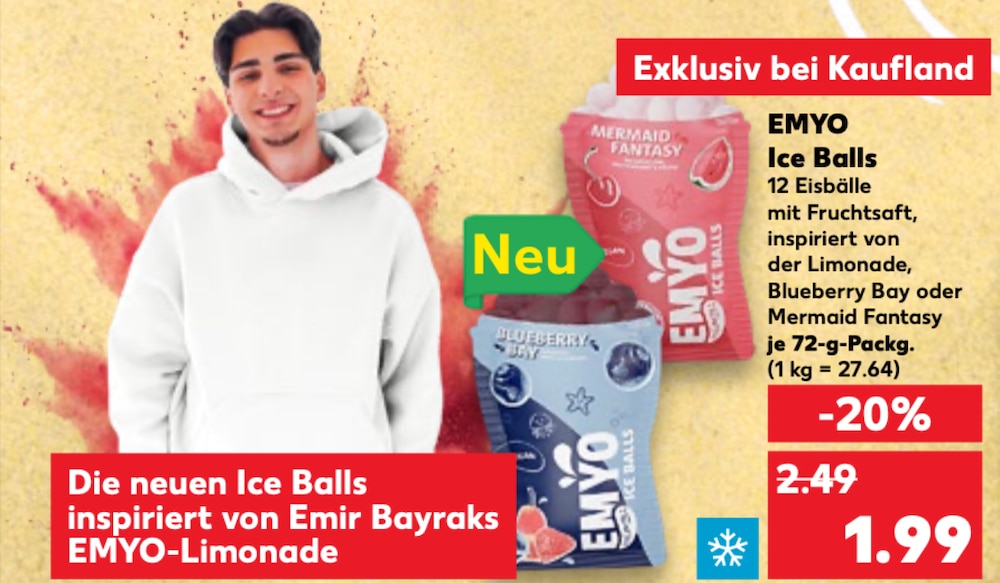 EMYO Ice Balls bei Kaufland ab dem 12.06.2025