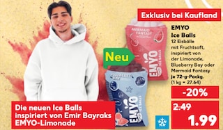 EMYO Ice Balls bei Kaufland - das sind die zwei Sorten!