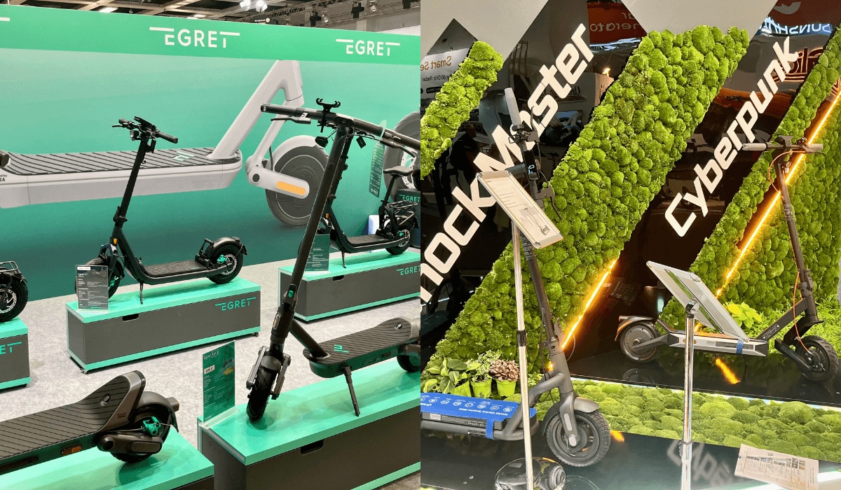 E-Scooter Modelle von Egret und Navee auf der IFA 2024.png