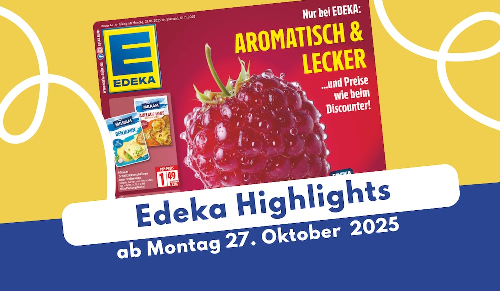 EDEKA Prospekt 27.10.2025 auf einen Blick entdecken!