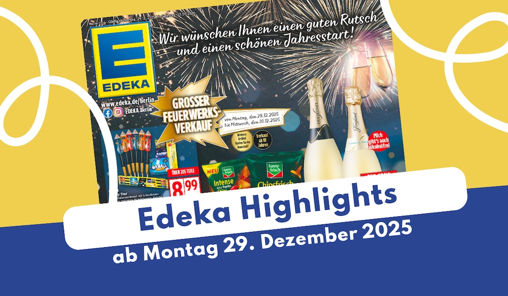 Edeka Prospekt 29.12.2025