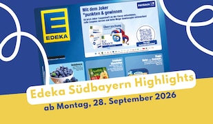 Edeka Südbayern Prospekt ab 28.09.2026