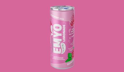 Neue Limonade: Emyo "Raspberry Kiss"
