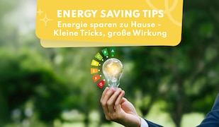 Glühbirne mit Energieeffizienzklassen