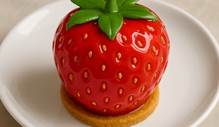 Erdbeerdessert