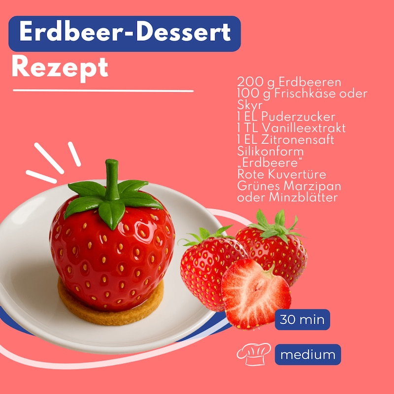 Erdbeerdessert