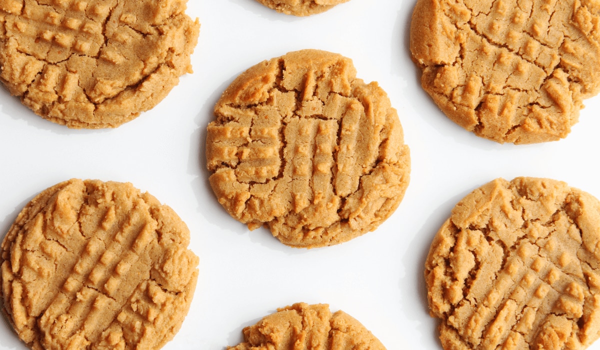 Erdnussbutter Cookies