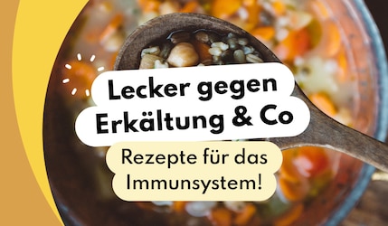 Erkältungs Rezepte Header Image