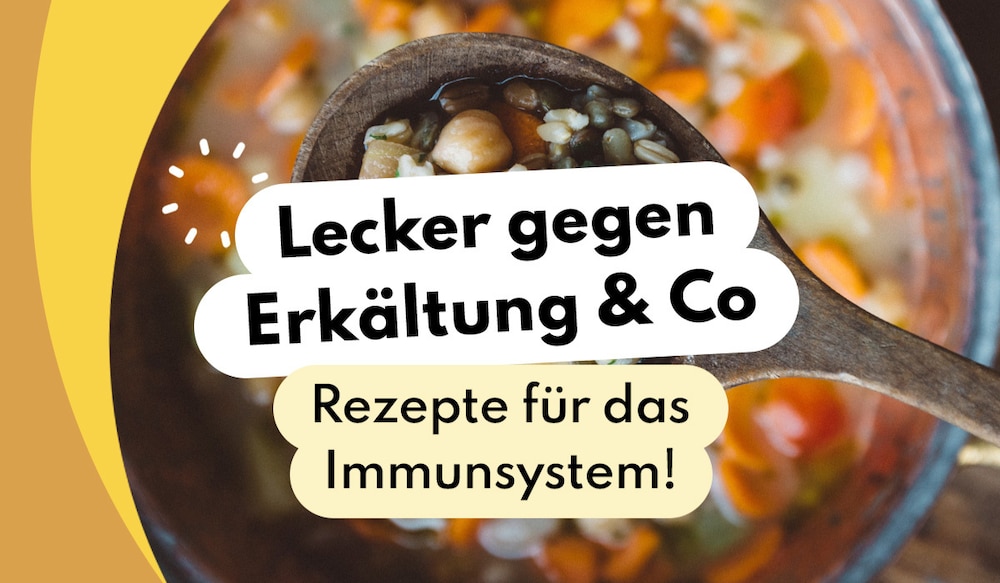 Erkältungs Rezepte Header Image