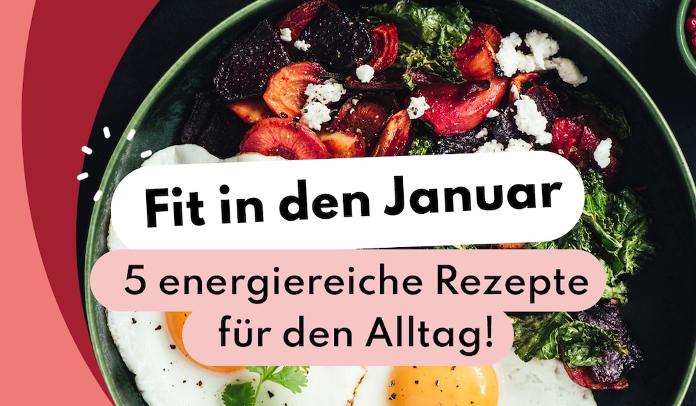 Fitness Rezepte Januar 2025 Header Image