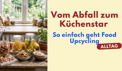 Food Upcycling: Obst- & Gemüseschalen weiterverwenden