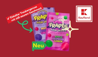 Frozen Grapes bei Kaufland: Das können die angesagten Frapes