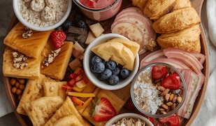 Frühstücks.Snackboard