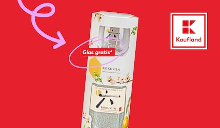 So bekommt ihr JETZT bei Kaufland ein Gin-Glas gratis! 