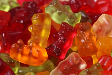 Bunte Gummibärchen