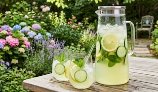 Unser erfrischendes Rezept für spritzige Gurkenlimo