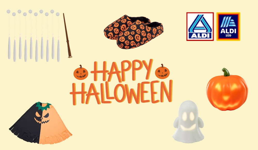 Halloween Angebote bei Aldi Nord und Aldi Süd