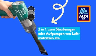 Jetzt aktuellen Artikel über ZOO & Co. lesen 2-in-1-Deal bei ALDI: Dieses Tool kann saugen und aufblasen!