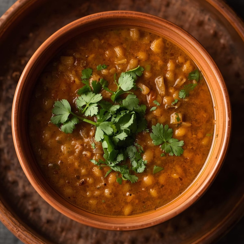 Harira - Rezept für marokkanische Linsensuppe