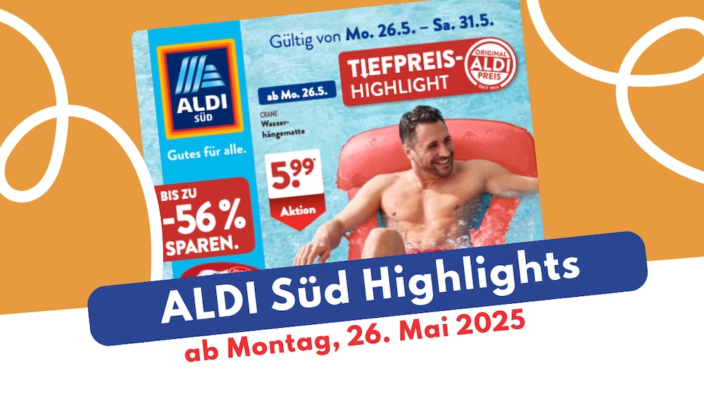 Header Image ALDI Süd Prospekt 26.05.2025
