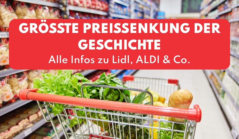 Header Image Preissenkung ALDI, Lidl und Co.
