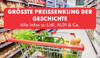 Jetzt aktuellen Artikel über Getränkeland lesen Größte Preissenkung aller Zeiten! Diese Produkte werden bei ALDI, Lidl & Co. günstiger