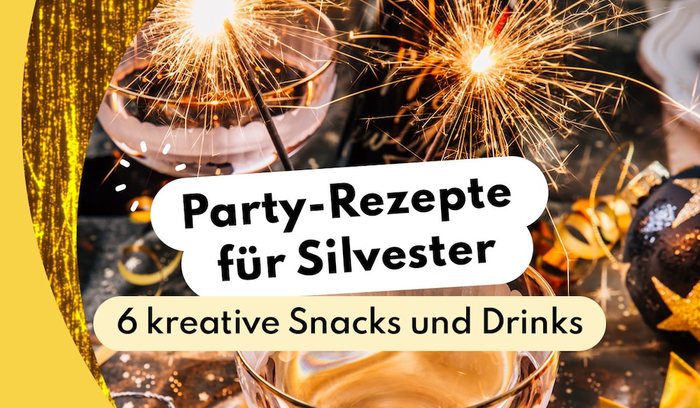 Header Image Silvester Rezepte 2024