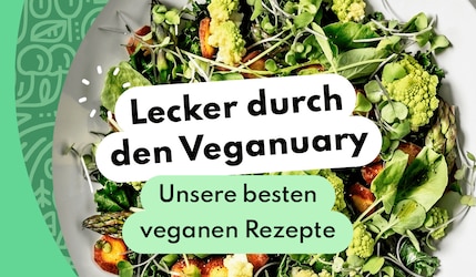 Header Image Veganuary Rezepte 2025