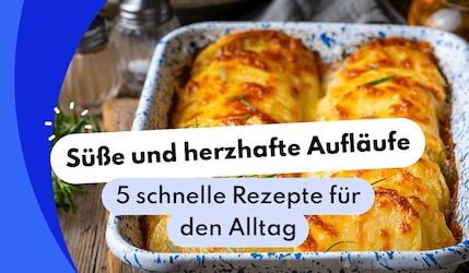 Header Image für Auflauf Rezepte