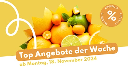 Header Image für Prospekt-Highlights ab Montag, 18. November 2024, bei Netto, ALDI, Penny und Co.