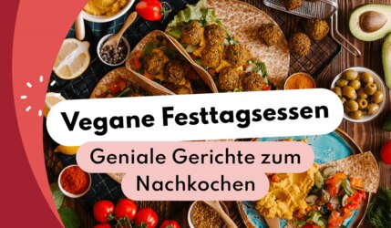 Header Image veganes Festtagsessen