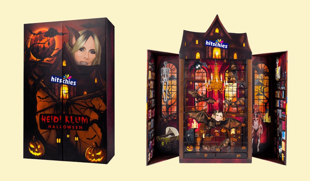 Heidi Klum x hitschies: Dieser Halloween-Kalender hat es in sich!