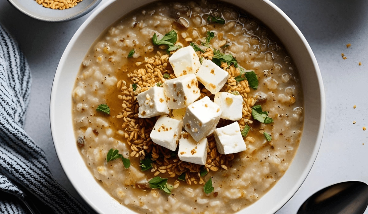 Herzhaftes Porridge