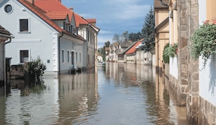 Hochwasser ins Regensburg