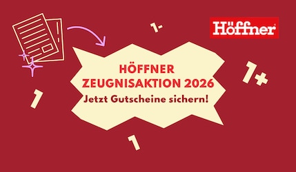 Höffner Zeugnisaktion 2026