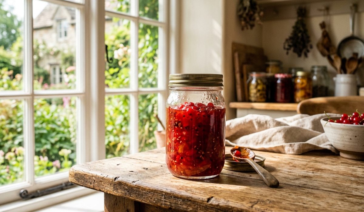 Pikantes Rezept für Johannisbeer-Chutney - der Küchen-Allrounder! Pikantes Rezept für Johannisbeer-Chutney - der Küchen-Allrounder!