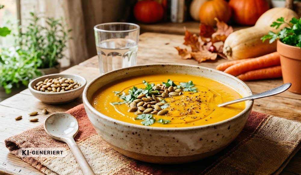 Karottencremesuppe