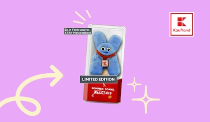 Kaufland-Maskottchen-Eis: XTRA Xara-Eis als Limited Edition