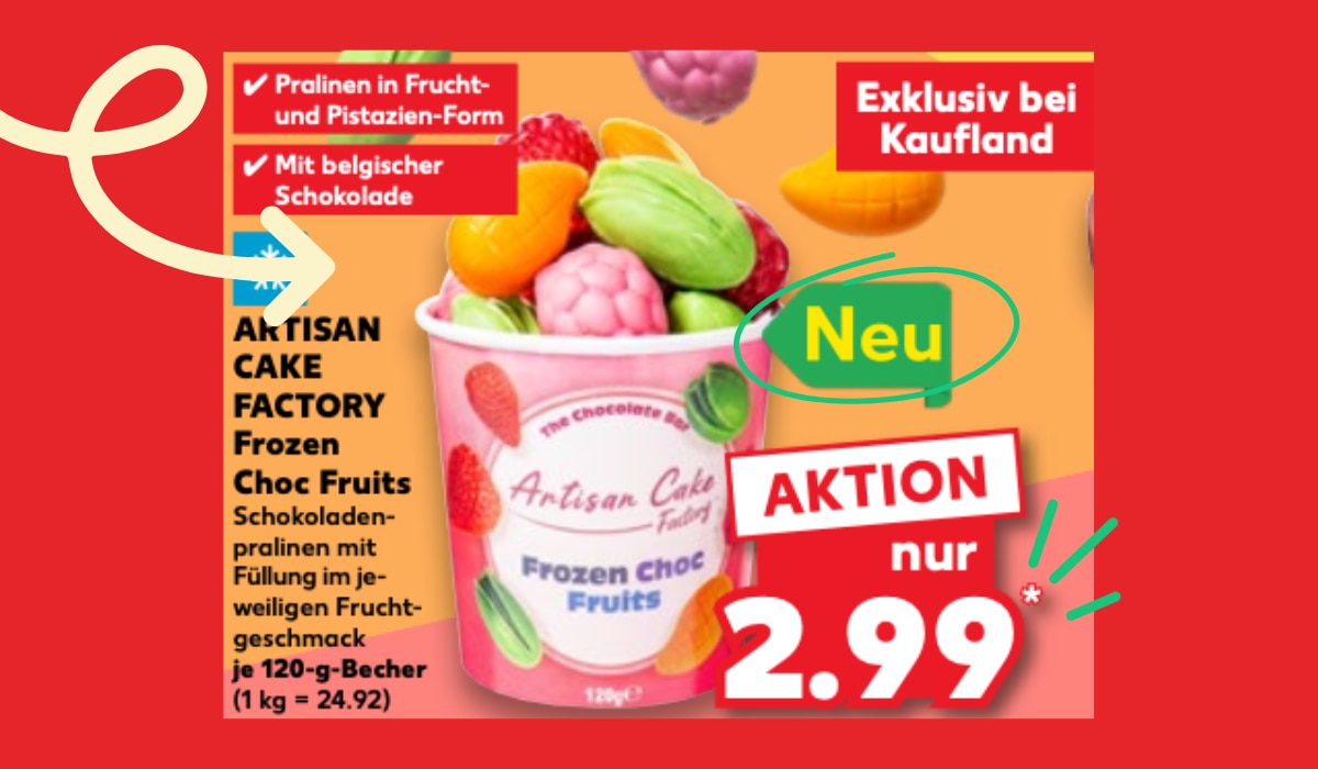 Nächster Eis-Trend bei Kaufland? Das sind die neuen Frozen Choc Fruits Nächster Eis-Trend bei Kaufland? Das sind die neuen Frozen Choc Fruits