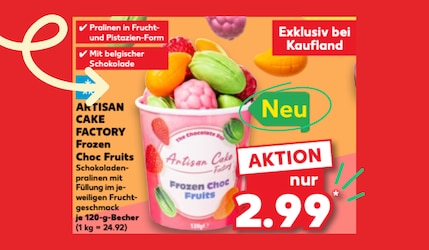 Kaufland Frozen Choc Fruits